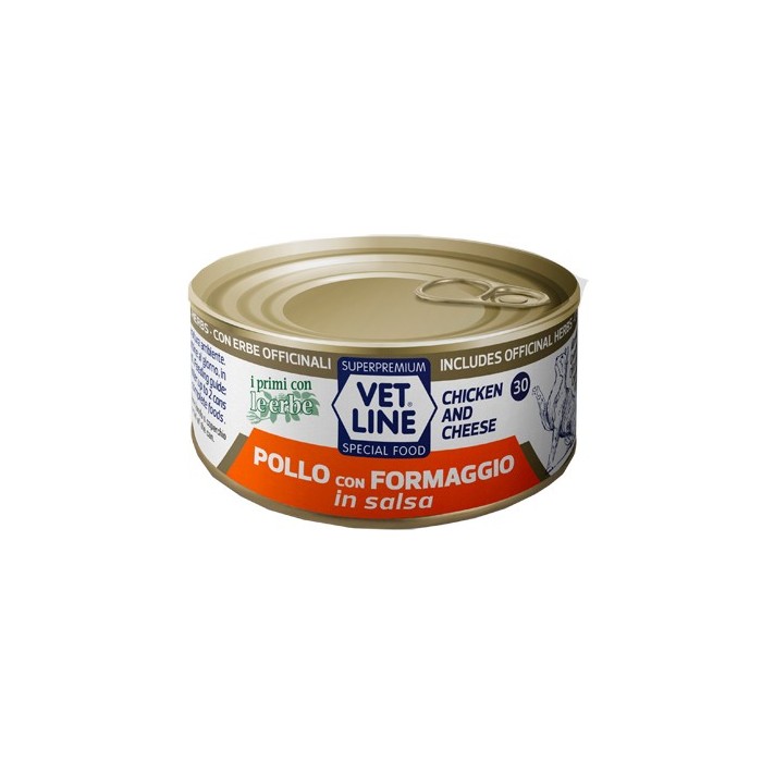 VET LINE GATTO POLLO/FOR SALSA