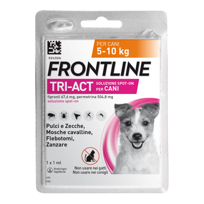 FRONTLINE TRI-ACT*1PIP 5-10KG