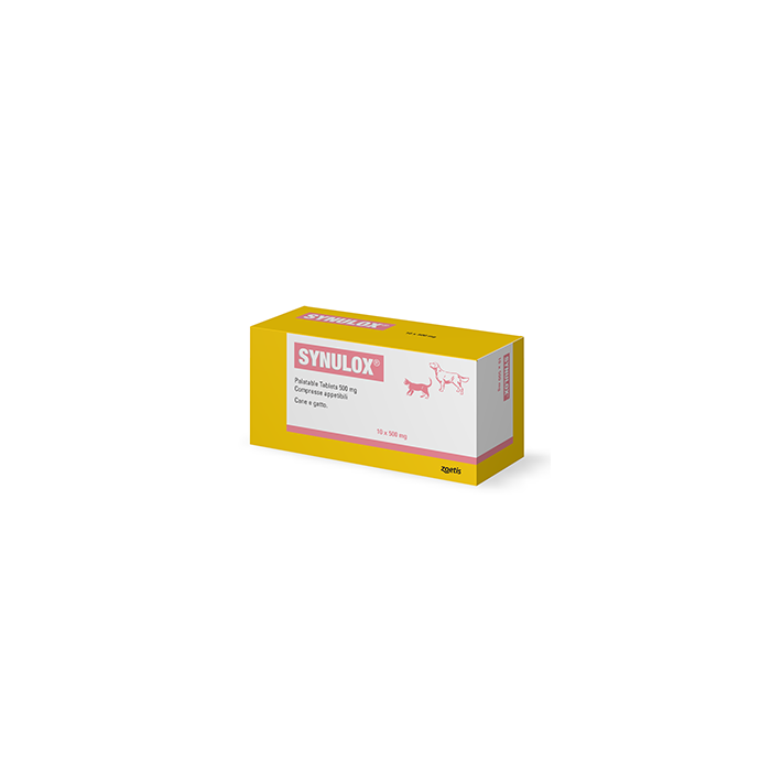 SYNULOX*10CPR 500MG CANI GATTI
