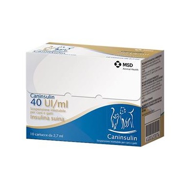 CANINSULIN*INIET 10CART 2,7ML