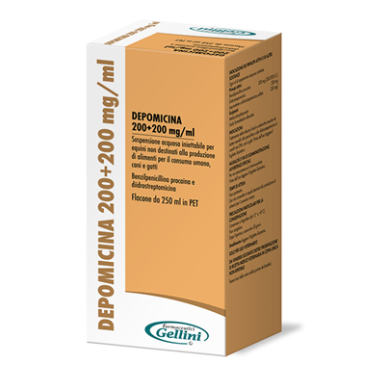 DEPOMICINA*SOSP INIET FL 250ML