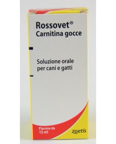 l carnitina per cani ROSSOVET CARNITINA*OS GTT 15ML 1000g (2.2lb) NEW 100% سيروم مضاد للتجاعيد Pack Size:30 days pack