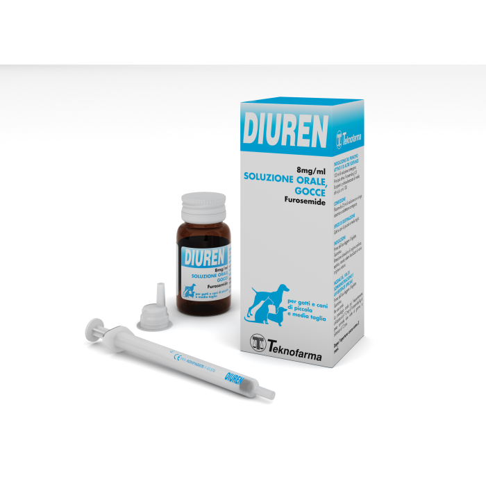 DIUREN*OS GTT FL 25ML 8MG/ML