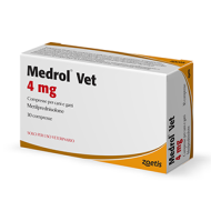 MEDROL VET*30CPR 4MG