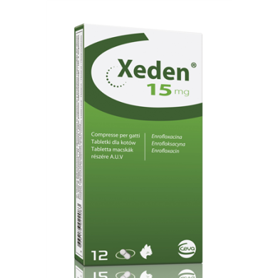 XEDEN*12CPR 15MG