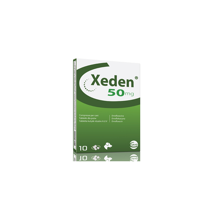 XEDEN*10CPR 50MG