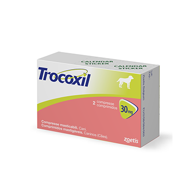 TROCOXIL*2CPR MAST 30MG