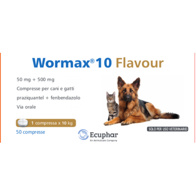 WORMAX 10 FLAVOUR*50CPR 50+500