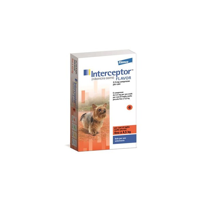 INTERCEPTOR FL*RO 6CPR 1-4,5KG