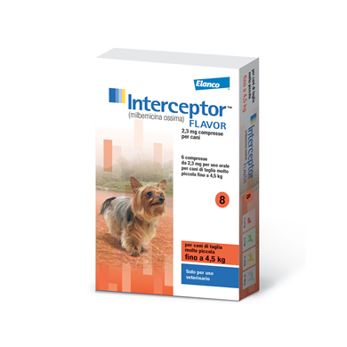 INTERCEPTOR FL*RO 8CPR 1-4,5KG