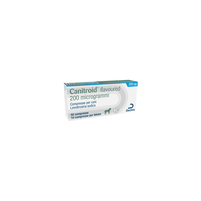 CANITROID FLAV*50CPR 200MCG