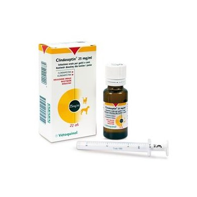 CLINDASEPTIN*OS 22ML 25MG/ML V