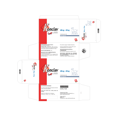 KONCLAV*100CPR 400MG+100MG