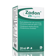 ZODON*OS SOL 20ML 25MG/ML+SIR