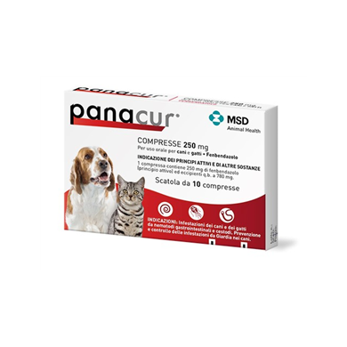 PANACUR*10CPR 250MG