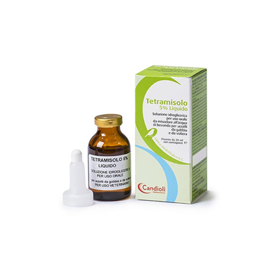 TETRAMISOLO 5% CANDIOLI*FL20ML