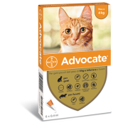 ADVOCATE SP*6PIP 4KG GATTI/FU