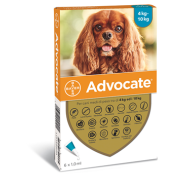 ADVOCATE SP*6PIP 4-10KG CANI