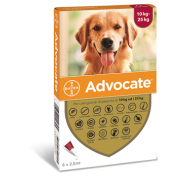 ADVOCATE SP*6PIP 10-25KG CANI