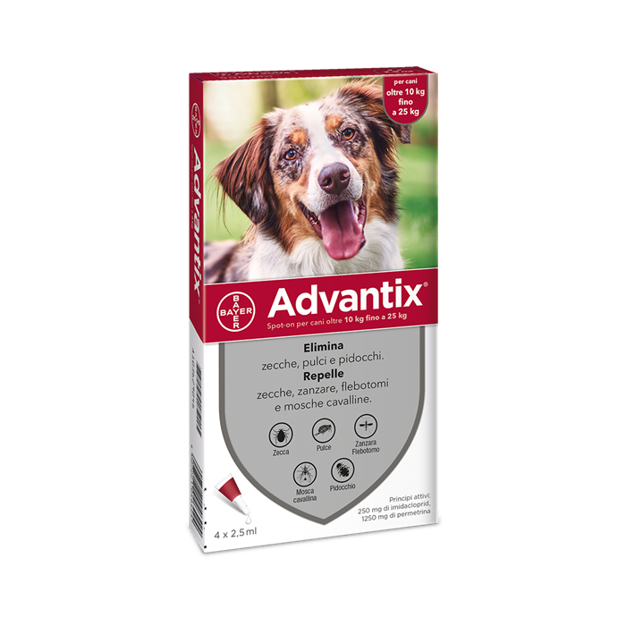 ADVANTIX SPOT ON*4PIP 10-25KG
