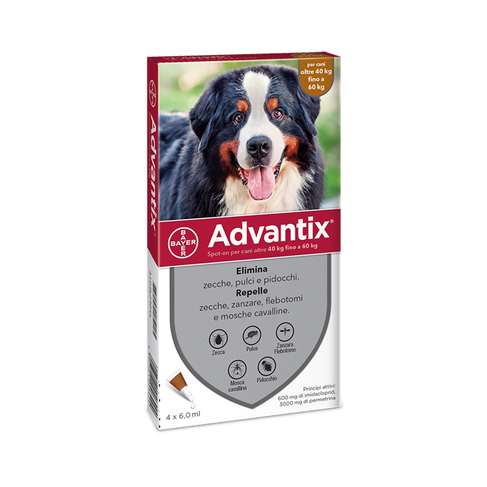 ADVANTIX SPOT ON*4PIP 40-60KG