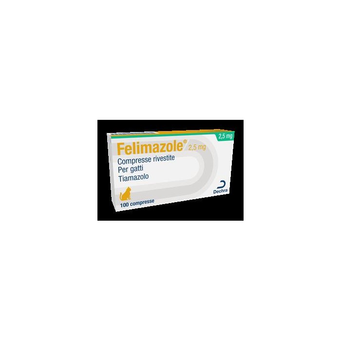 FELIMAZOLE*100CPR RIV 2,5MG
