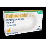 FELIMAZOLE*100CPR RIV 2,5MG