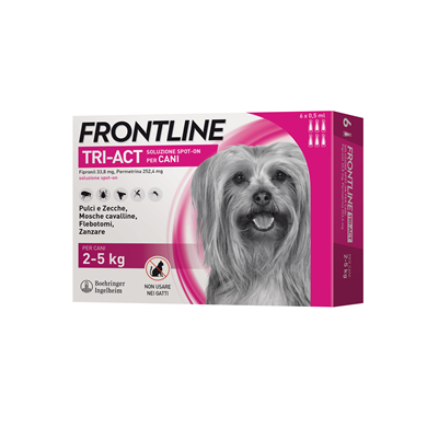 FRONTLINE TRI-ACT*6PIP 2-5KG