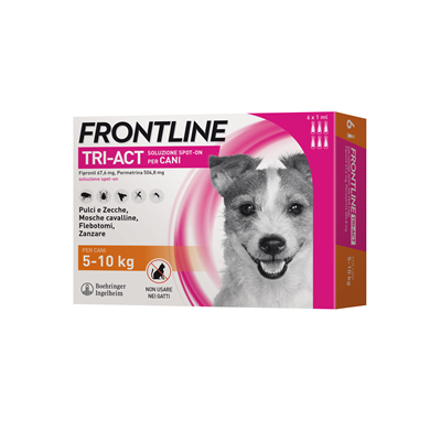 FRONTLINE TRI-ACT*6PIP 5-10KG