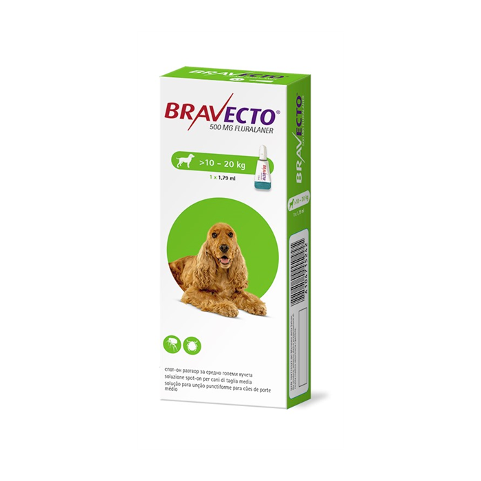 BRAVECTO*1PIP 10-20KG CANI