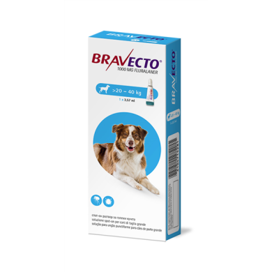 BRAVECTO*1PIP 20-40KG CANI