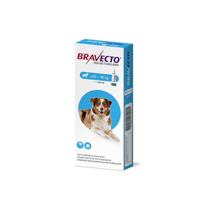 BRAVECTO*1PIP 20-40KG CANI