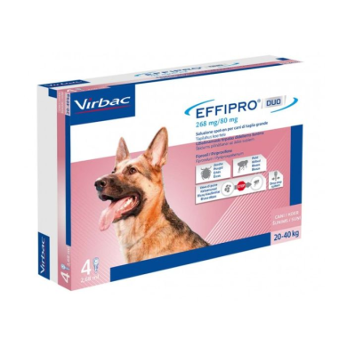 EFFIPRO DUO*4PIP 20-40KG CANI