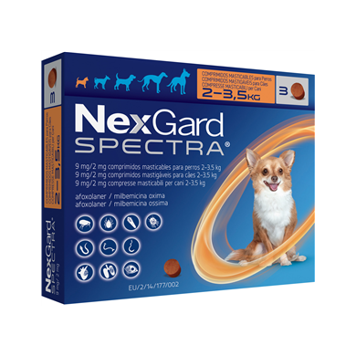 NEXGARD SPECTRA*1,35-3,5KG3CPR