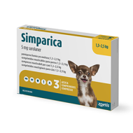 SIMPARICA*3CPR 1,3-2,5KG