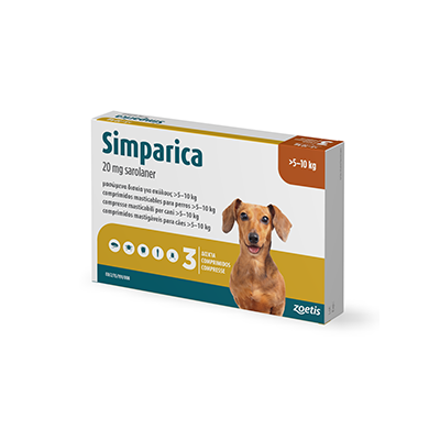 SIMPARICA*3CPR 5-10KG