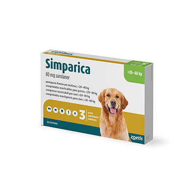 SIMPARICA*3CPR 20-40KG