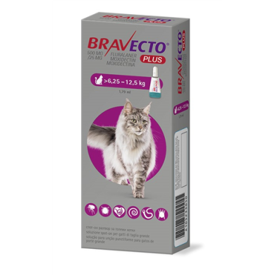 BRAVECTO PLUS*1PIP 6,25-12,5KG