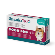 SIMPARICA TRIO*6CPR 10-20KG