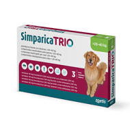 SIMPARICA TRIO*3CPR 20-40KG