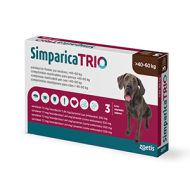 SIMPARICA TRIO*3CPR 40-60KG