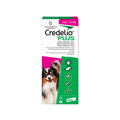 CREDELIO PLUS*6CPR 2,8-5,5KG