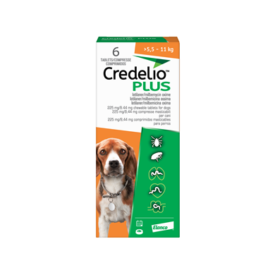 CREDELIO PLUS*6CPR 5,5-11KG