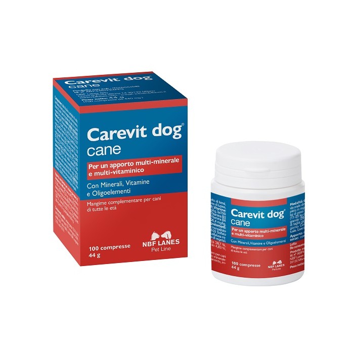 CAREVIT DOG MANGIME 100CPR