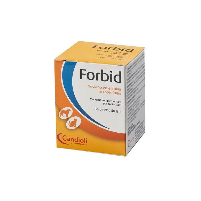 FORBID CANI GATTI POLVERE 50G