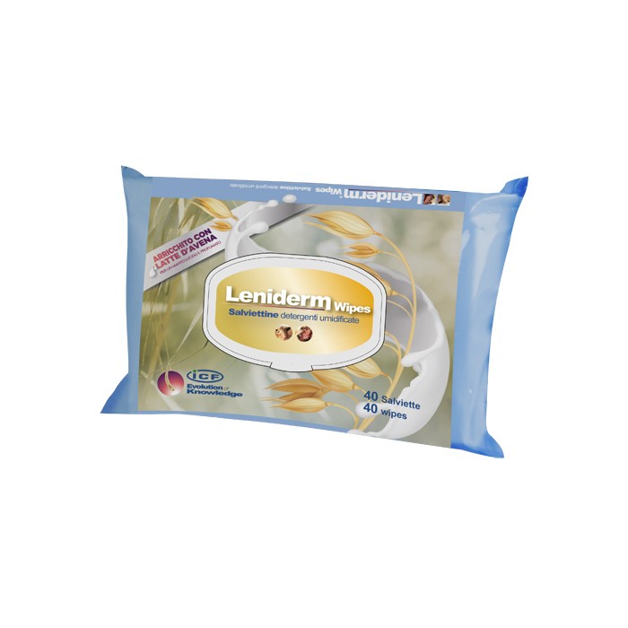 LENIDERM WIPES POCKET 40STRAPP