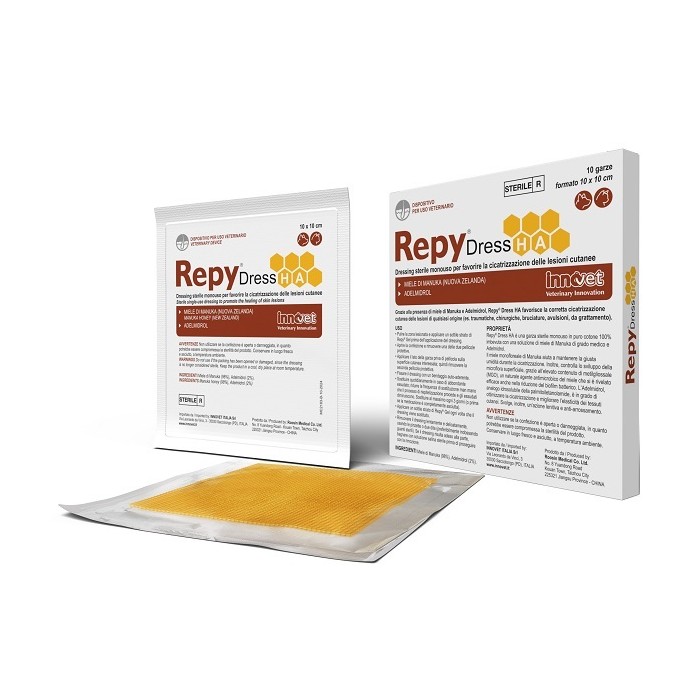 REPY DRESS HA GARZE 10X10 10PZ