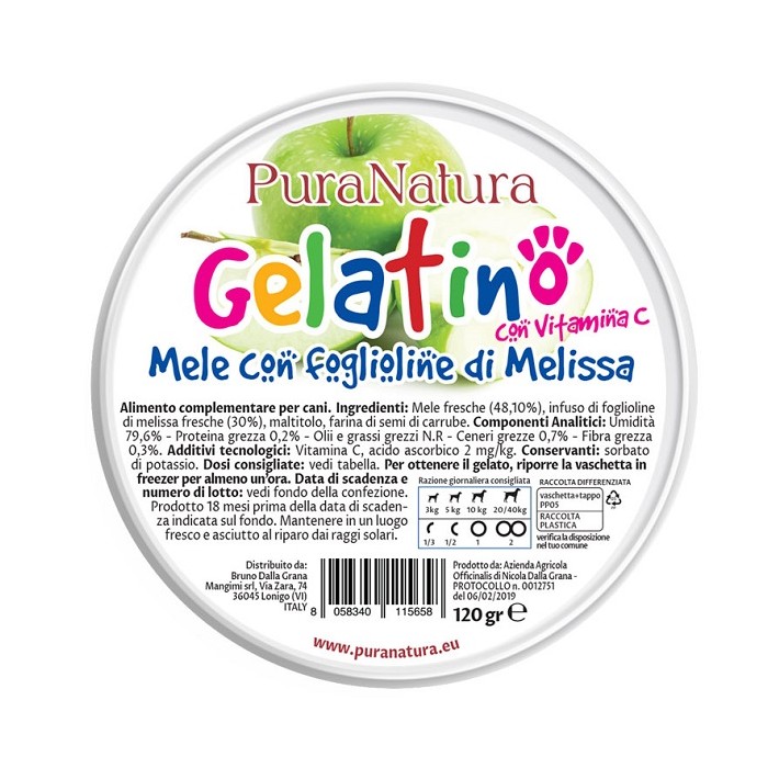 GELATINO MELA MELISSA 120G 