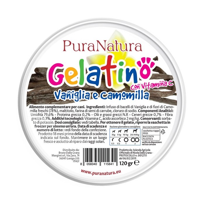 GELATINO VANIGLIA CAMOM 120G 